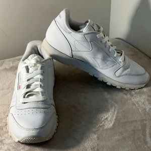 Genuine REEBOK Classic Leather Sneakers (BOYS)